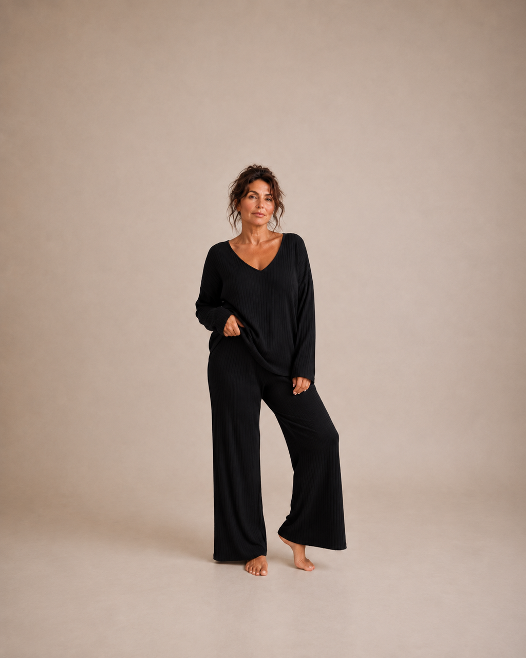 The Softie Set – Ribbat tvådelat set
