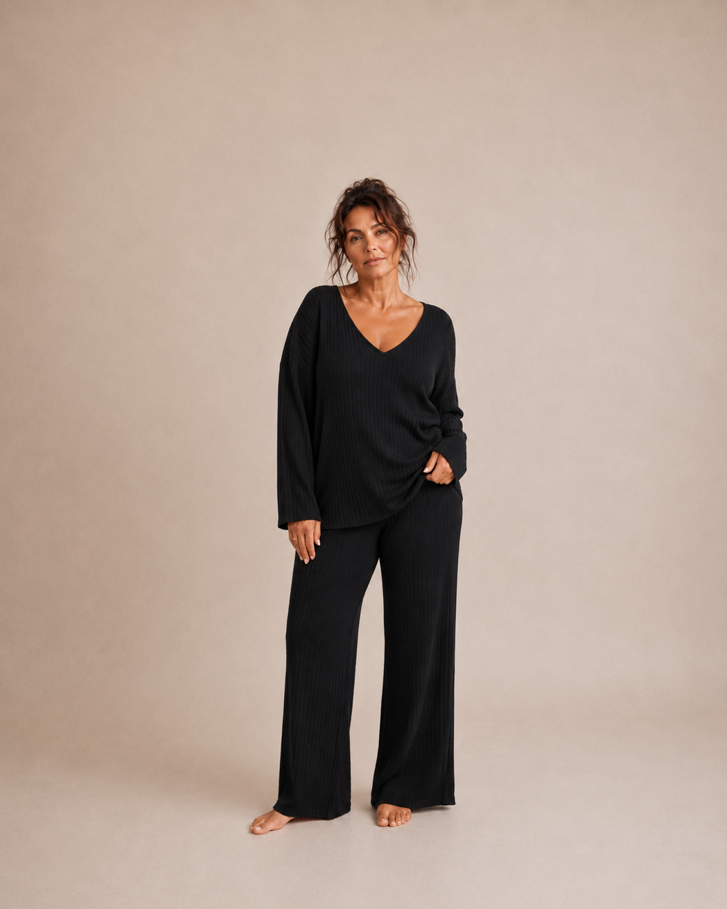 The Softie Set – Ribbat tvådelat set