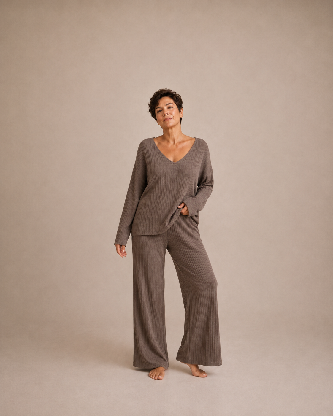 The Softie Set – Ribbat tvådelat set