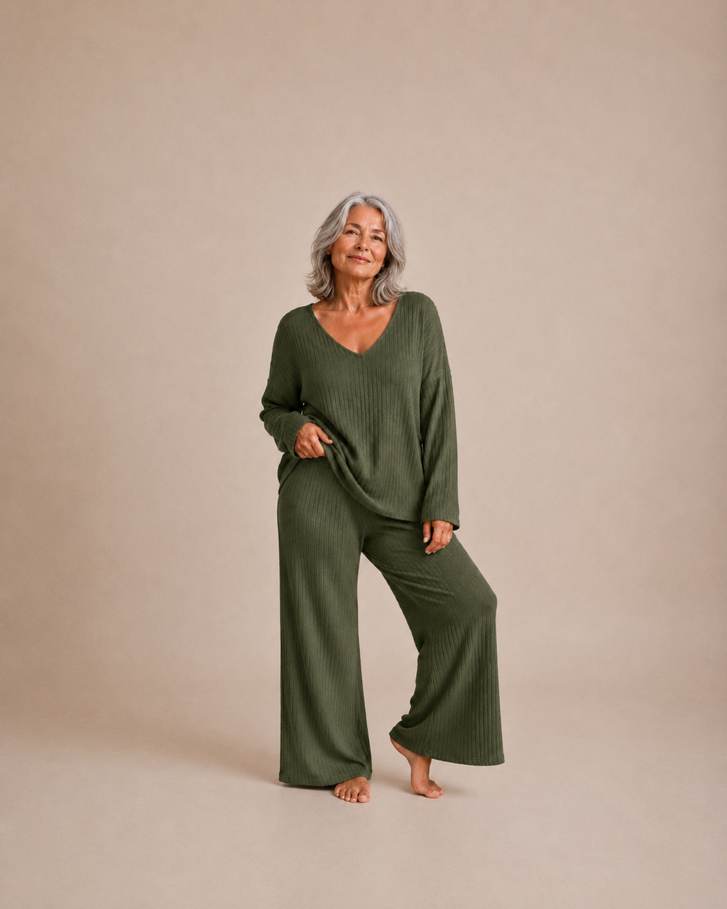 The Softie Set – Ribbat tvådelat set