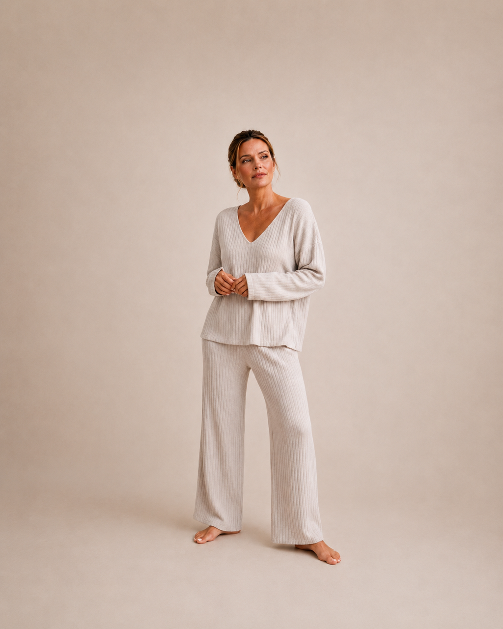The Softie Set – Ribbat tvådelat set