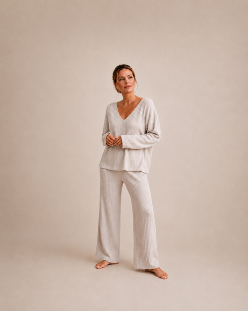The Softie Set – Ribbat tvådelat set
