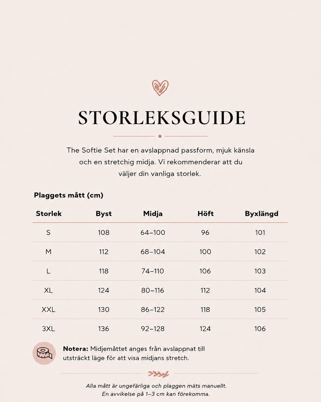The Softie Set – Ribbat tvådelat set
