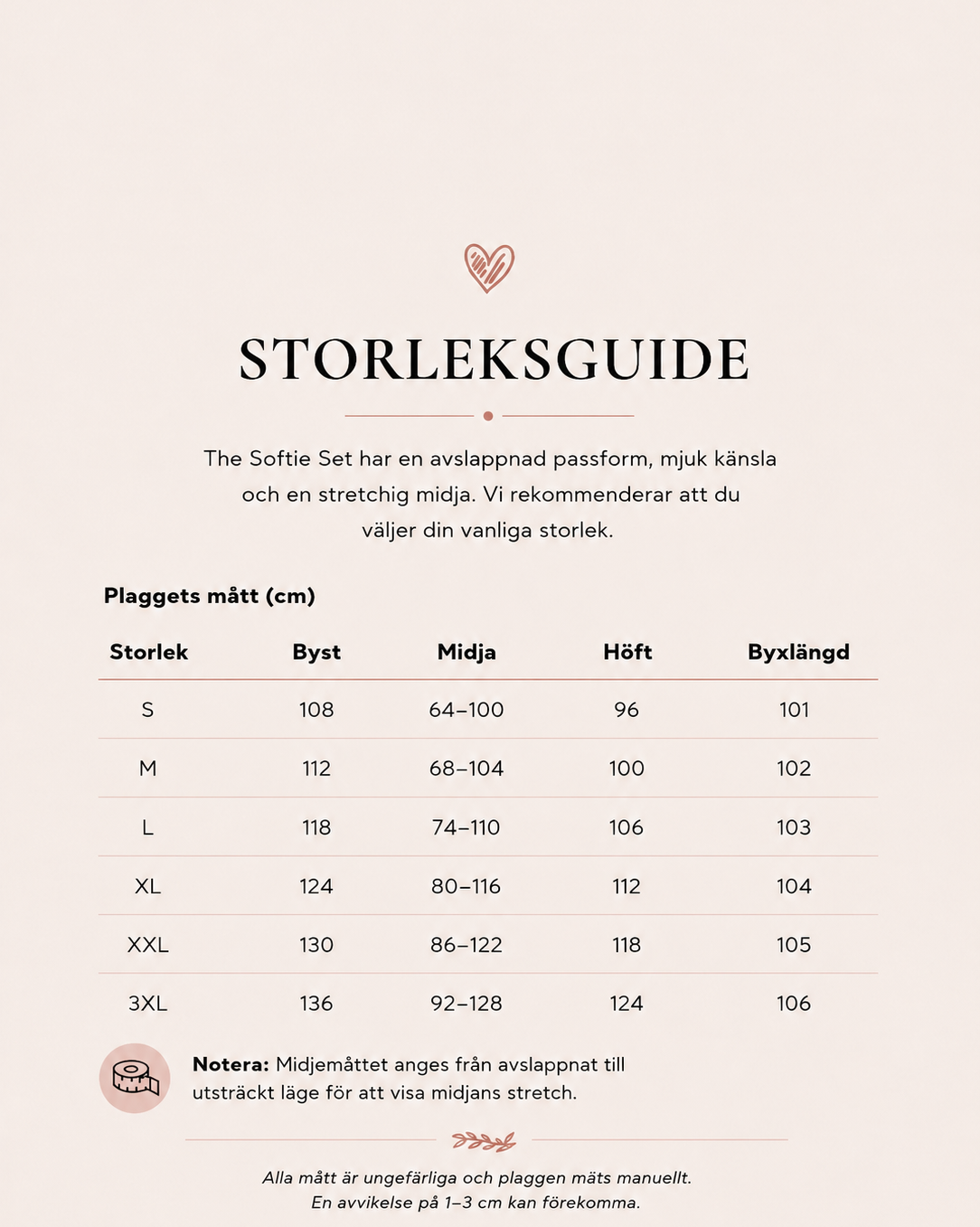 The Softie Set – Ribbat tvådelat set